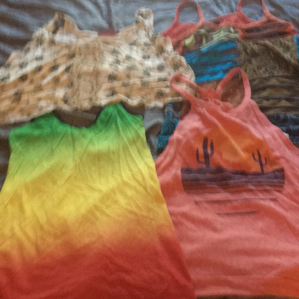 Bundle of tank tops